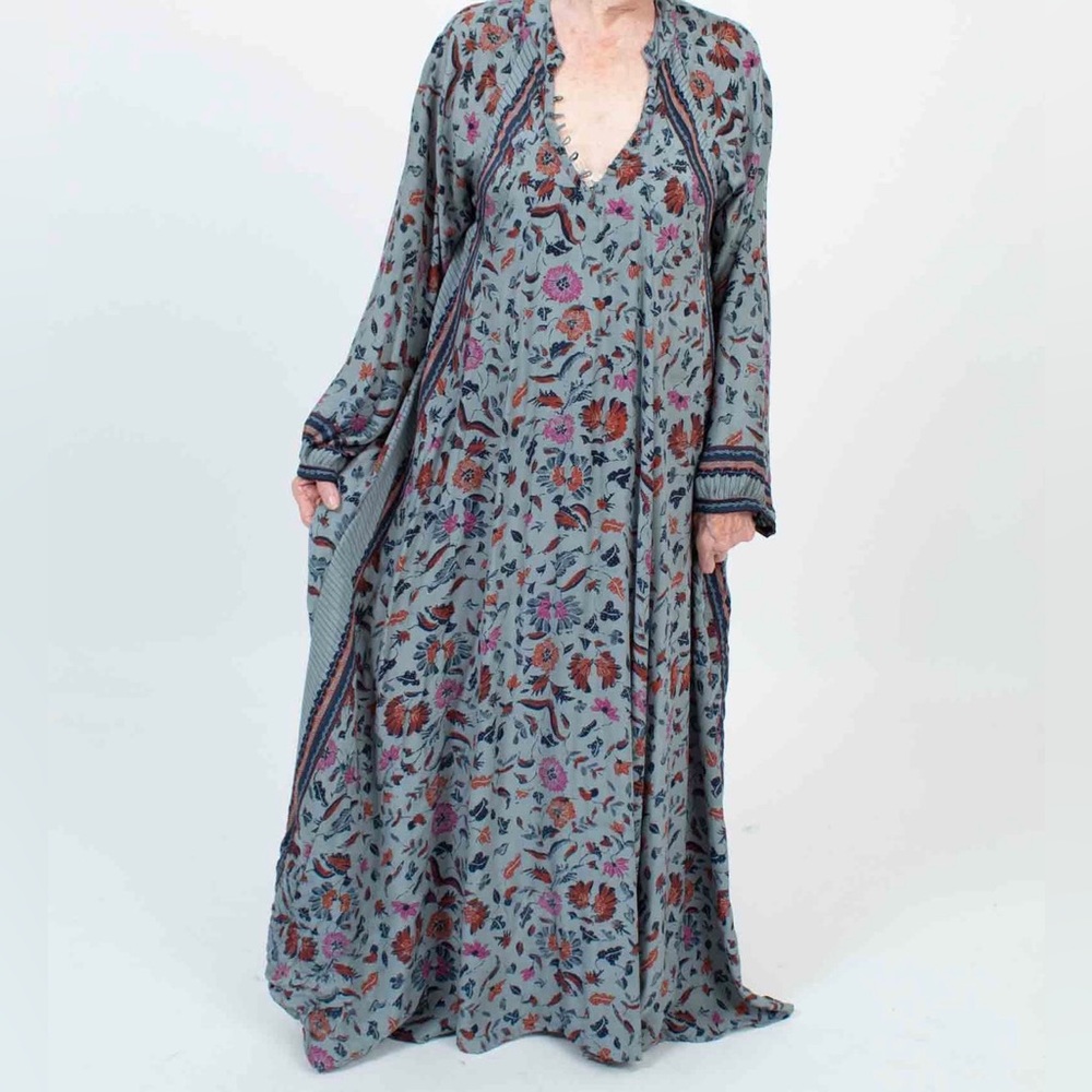 Natalie Martin Fiori Maxi in Silk